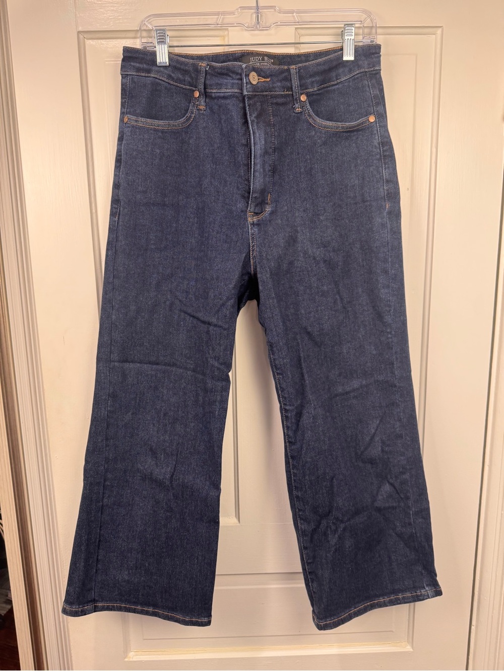 Judy Blue Dark Wash Wide Leg Jeans